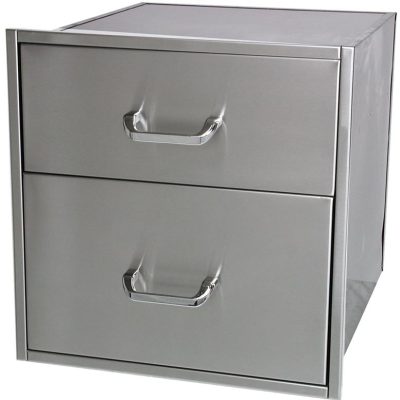 Solaire 21 Inch Extra Deep Double Access Drawer – SOL-2D21D