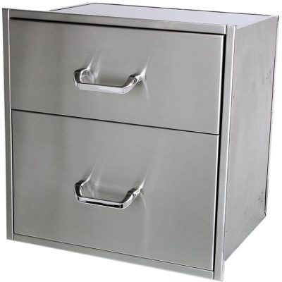 Solaire 21 Inch Double Access Drawer – SOL-2D21S