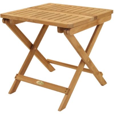 Teak Patio End Table By Royal Teak Collection