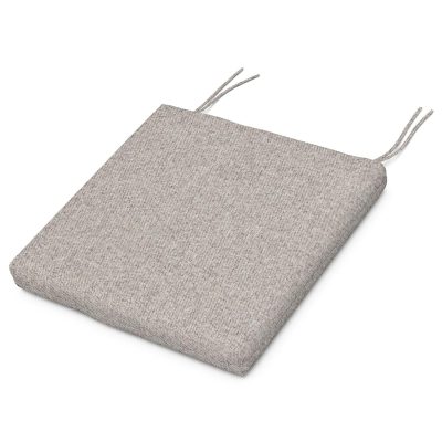 POLYWOOD Outdoor Standard Seat Cushion – 17 X 18.5-Inch – Weathered Tweed