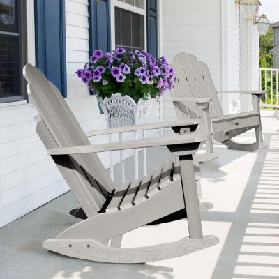 Lakeview Paradise Key Adirondack Rocking Chair – Harbor Gray