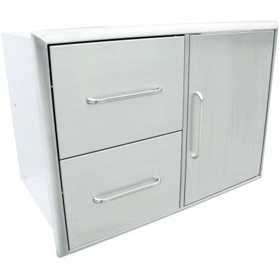 Saber 31-Inch Access Door & Double Drawer Combo