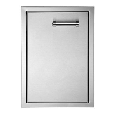 Delta Heat 18-Inch Left Hinged Stainless Steel Single Access Door – Vertical – DHAD18L-C