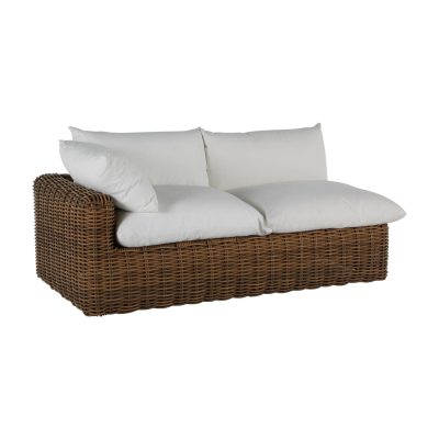 Summer Classics Montecito Woven Left Arm Facing Loveseat