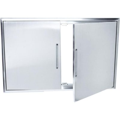 Saber 31-Inch Double Access Door With Paper Towel Holder