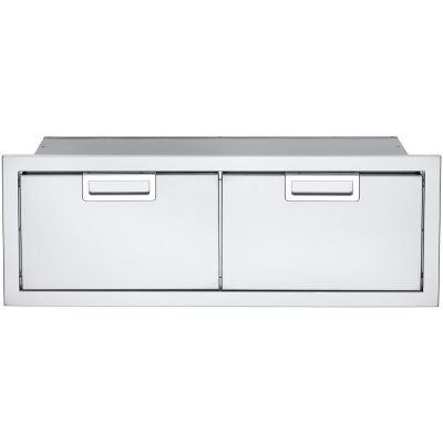 Crown Verity Infinite Series 48-Inch Stainless Steel Double Access Drawers – IBI48-DD