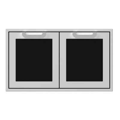 Hestan 36-Inch Double Access Doors – Stealth – AGAD36-BK