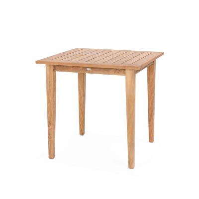 Friday 42 Inch Square Teak Patio Bar Table By Teak + Table