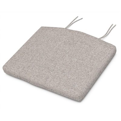 POLYWOOD Outdoor Seat Cushion – 18 X 22-Inch – Weathered Tweed