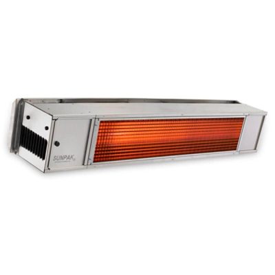 Sunpak 48-Inch 34,000 BTU Propane Infrared Patio Heater – Stainless Steel – S34 S-LP