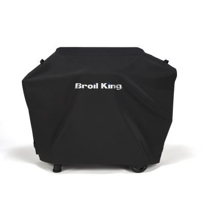 Broil King Select PVC Polyester Grill Cover For Baron and Crown 400 Pellet Grills – 67064