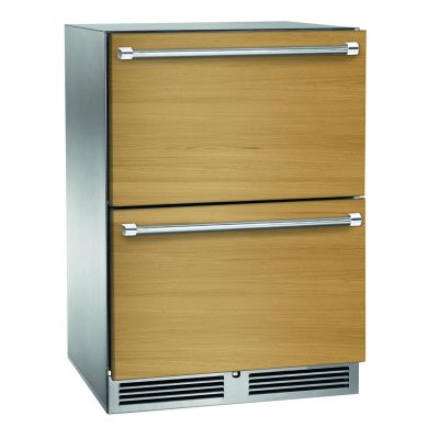 Perlick 24-Inch C-Series Stainless Steel Panel Ready Outdoor Refrigerator Drawers – HC24RO-4-6