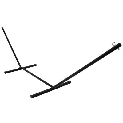 Ultimate Patio Steel Beam Hammock Stand – Black