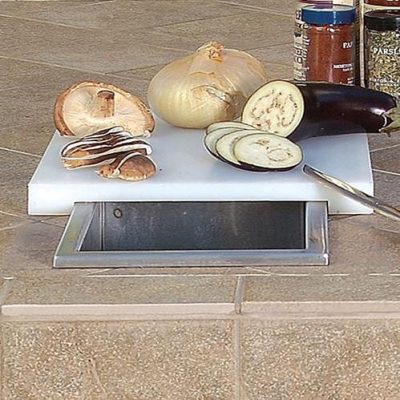 Artisan Prep And Waste Chute With Cutting Board Cover – ARTP-PWC