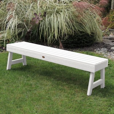 Lakeview Elm Pointe 5-Foot Picnic Bench – White