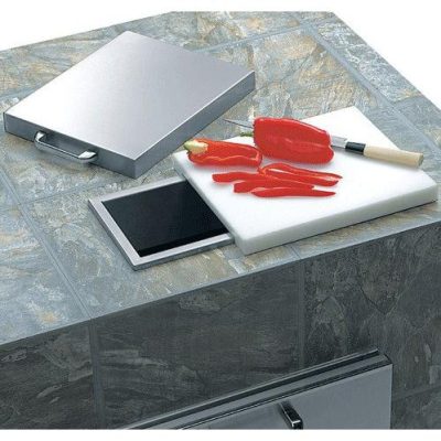 Lynx Countertop Trash Chute With Cutting Board And Cover – L18TS