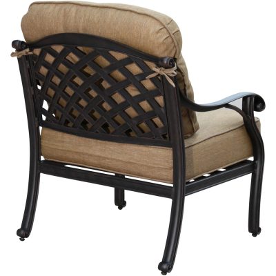 Darlee Nassau Cast Aluminum Patio Club Chair