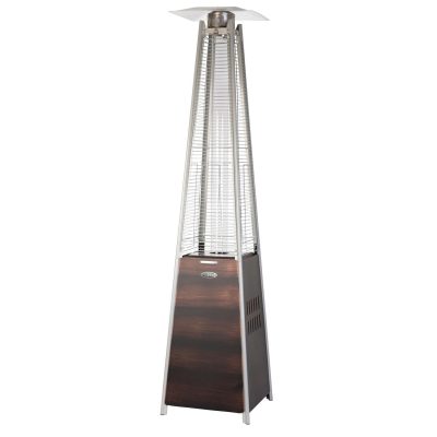 Ultimate Patio 40,000 BTU Propane Pyramid Flame Patio Heater – Brushed Bronze – SC62263