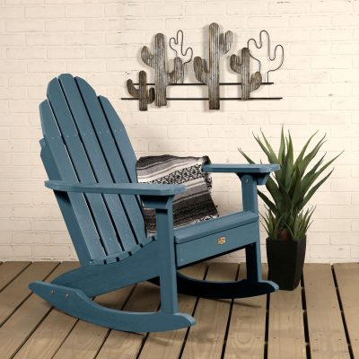 Lakeview The Charmville Adirondack Rocking Chair – Nantucket Blue