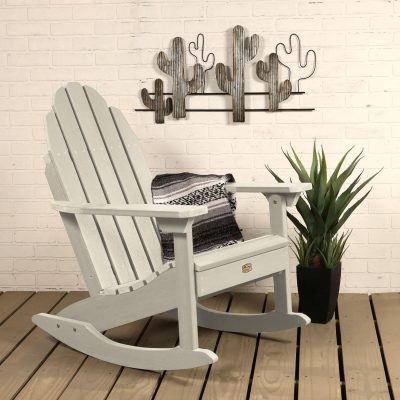 Lakeview The Charmville Adirondack Rocking Chair – Whitewash