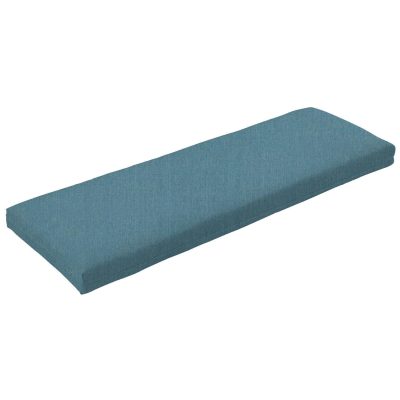 Sunbrella Cast Lagoon Large Outdoor Replacement Bench Cushion W/ Knife Edge By BBQGuys Signature