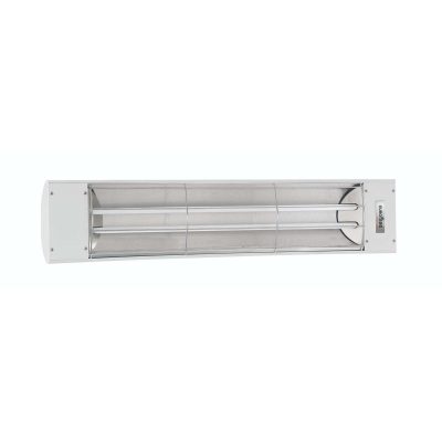 Eurofase 39-Inch 4000 Watt Dual Element 277V Electric Infrared Patio Heater – White – EF40277W