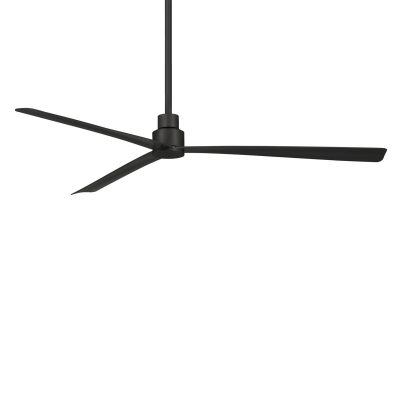 Minka-Aire Simple 65-Inch 3 Blade Entergy Star Outdoor Fan in Coal with Remote Control – F789-CL