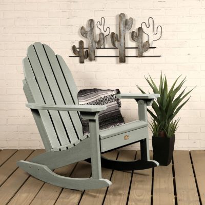 Lakeview The Charmville Adirondack Rocking Chair – Eucalyptus