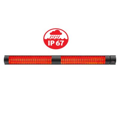 RADtec Torrid Series 50-Inch 4000W Weatherproof Electric Patio Heater – 240V – T4000/12R