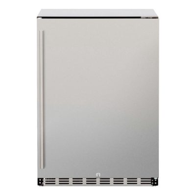 American Made Grills 5.3c Deluxe Outdoor Rated Fridge – AMG-RFR-24D