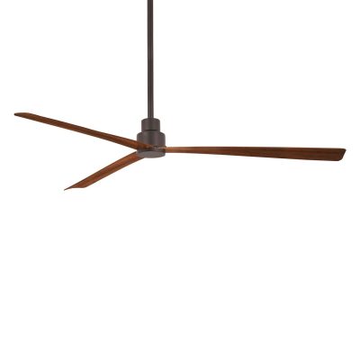 Minka-Aire Simple 65-Inch 3 Blade Entergy Star Outdoor Fan in Oil Rubbed Bronze with Remote Control – F789-ORB