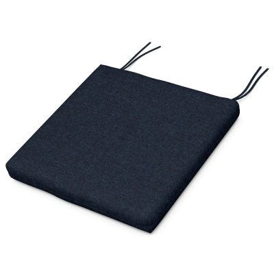 POLYWOOD Outdoor Standard Seat Cushion – 17 X 18.5-Inch – Marine Indigo