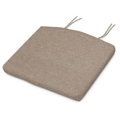 POLYWOOD Outdoor Seat Cushion – 18 X 22-Inch – Spiced Burlap