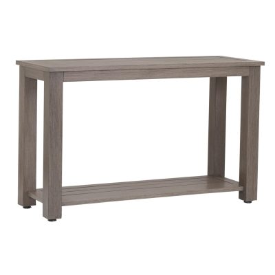 Laguna 54 X 18 Inch Rectangular Aluminum Patio Console Table By Sunset West