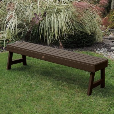 Lakeview Elm Pointe 5-Foot Picnic Bench – Weathered Acorn