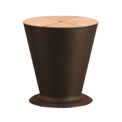 HIGOLD ICOO Ice Bucket End Table in Latte By HIGOLD