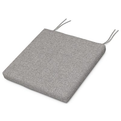 POLYWOOD Outdoor Standard Seat Cushion – 17 X 18.5-Inch – Grey Mist