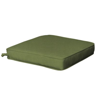 Sunbrella Spectrum Cilantro Small Outdoor Replacement Seat Cushion W/ Piping By BBQGuys Signature