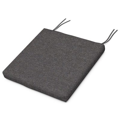 POLYWOOD Outdoor Standard Seat Cushion – 17 X 18.5-Inch – Ash Charcoal