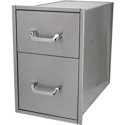 Solaire 14 Inch Extra Deep Double Access Drawer – SOL-2D14D