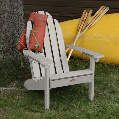 Lakeview Paradise Key Adirondack Chair – Harbor Gray