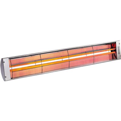 Bromic Heating Cobalt Smart-Heat 56-Inch 6000W Dual Element 208V Electric Infrared Patio Heater – Stainless Steel – BH0610004-208