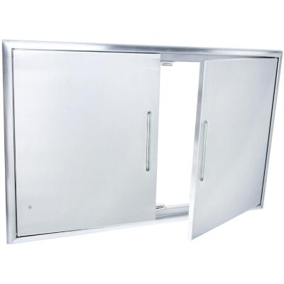 Saber 39-Inch Double Access Door With Paper Towel Holder