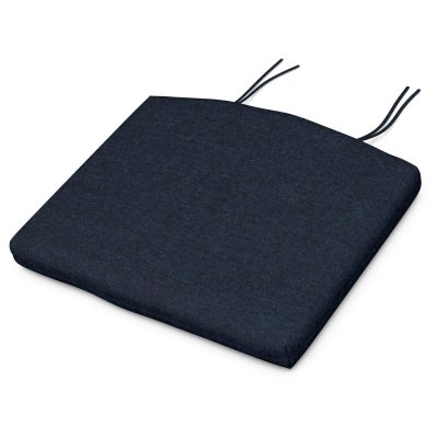 POLYWOOD Outdoor Seat Cushion – 18 X 22-Inch – Marine Indigo